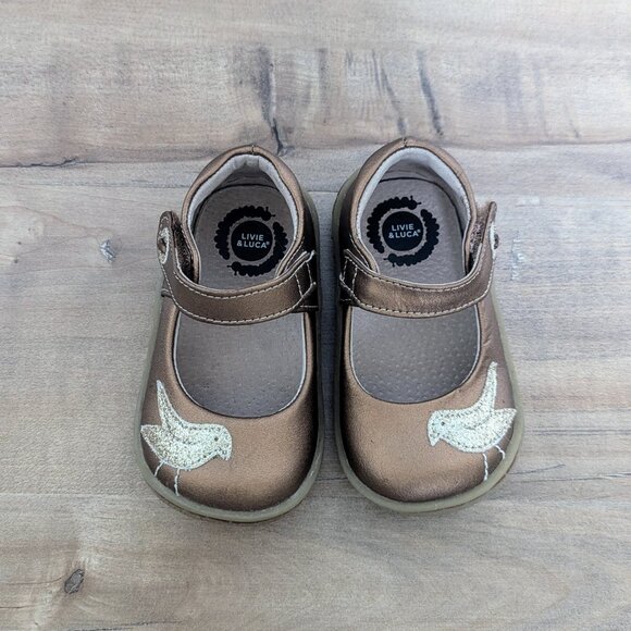 Livie and Luca Pio Pio Copper/Bronze - Size 5 Little Kid - Picture 3 of 9